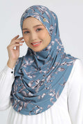 STELLA PRINTED IN AEGEAN BLUE