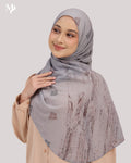 DALILA SHAWL IN ASH SHELL