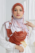 STELLA PRINTED IN AURORA RED