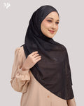 DALILA SHAWL IN BLACK SHELL