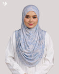 ZARA PRINTED IN BLUE HAZE