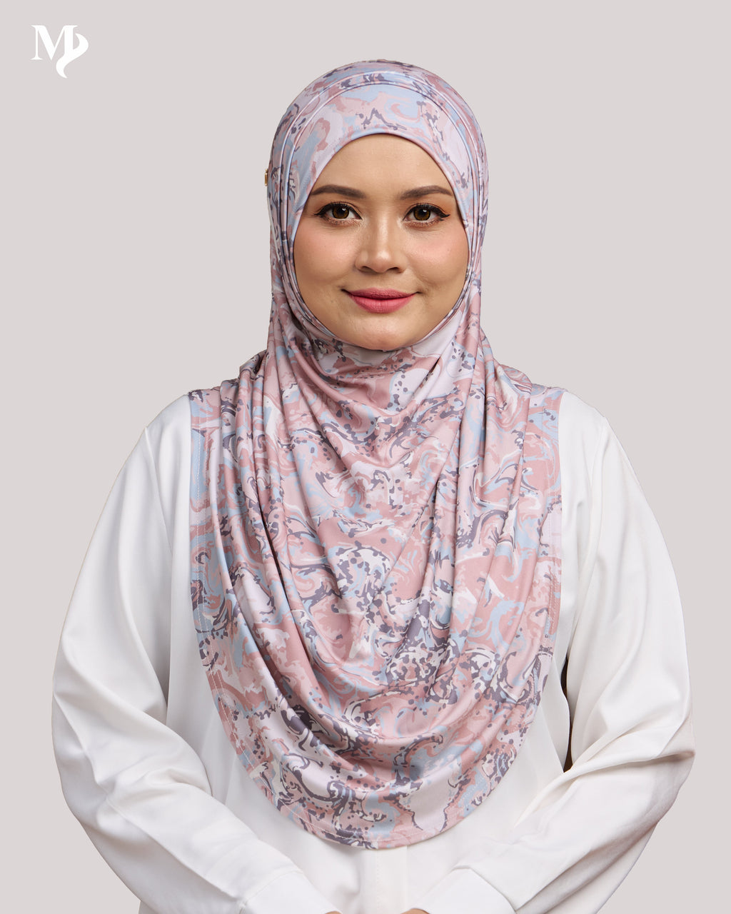 ZARA PRINTED IN BLUSH GRANITE