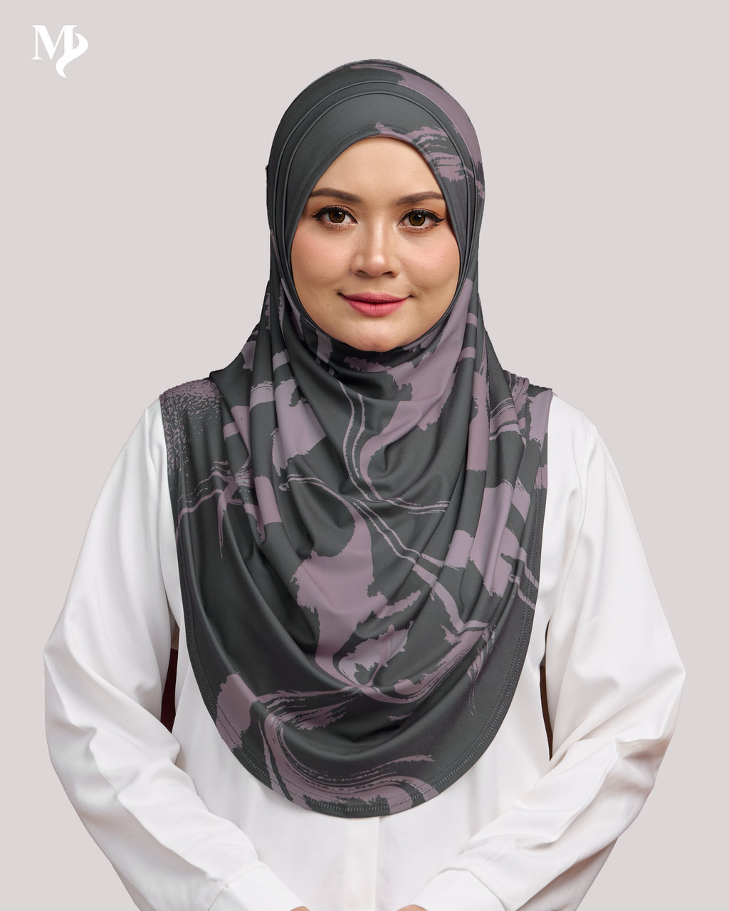 ZARA PRINTED IN BLUSH GRAPHITE