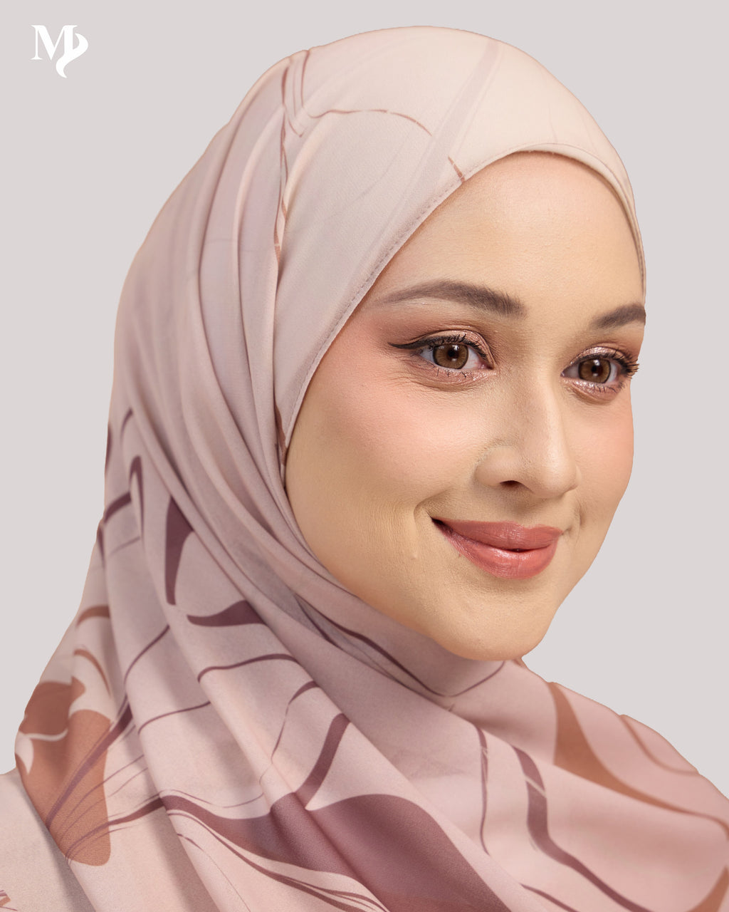 DALILA SHAWL IN BLUSH MARBLE