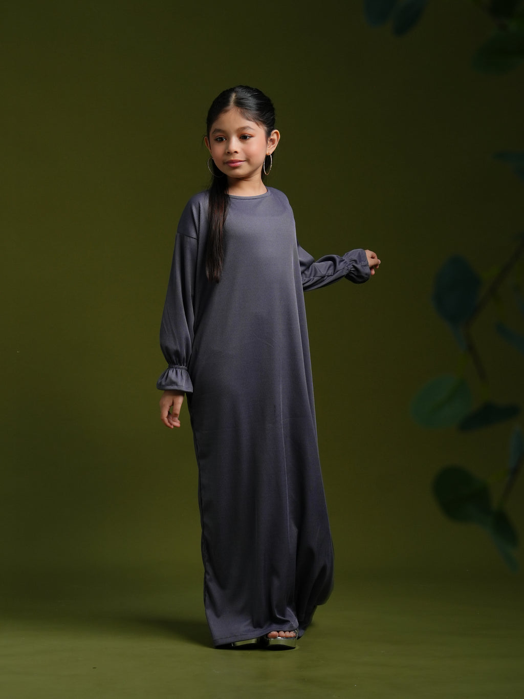 HIJRA KIDS IN CHARCOAL GREY