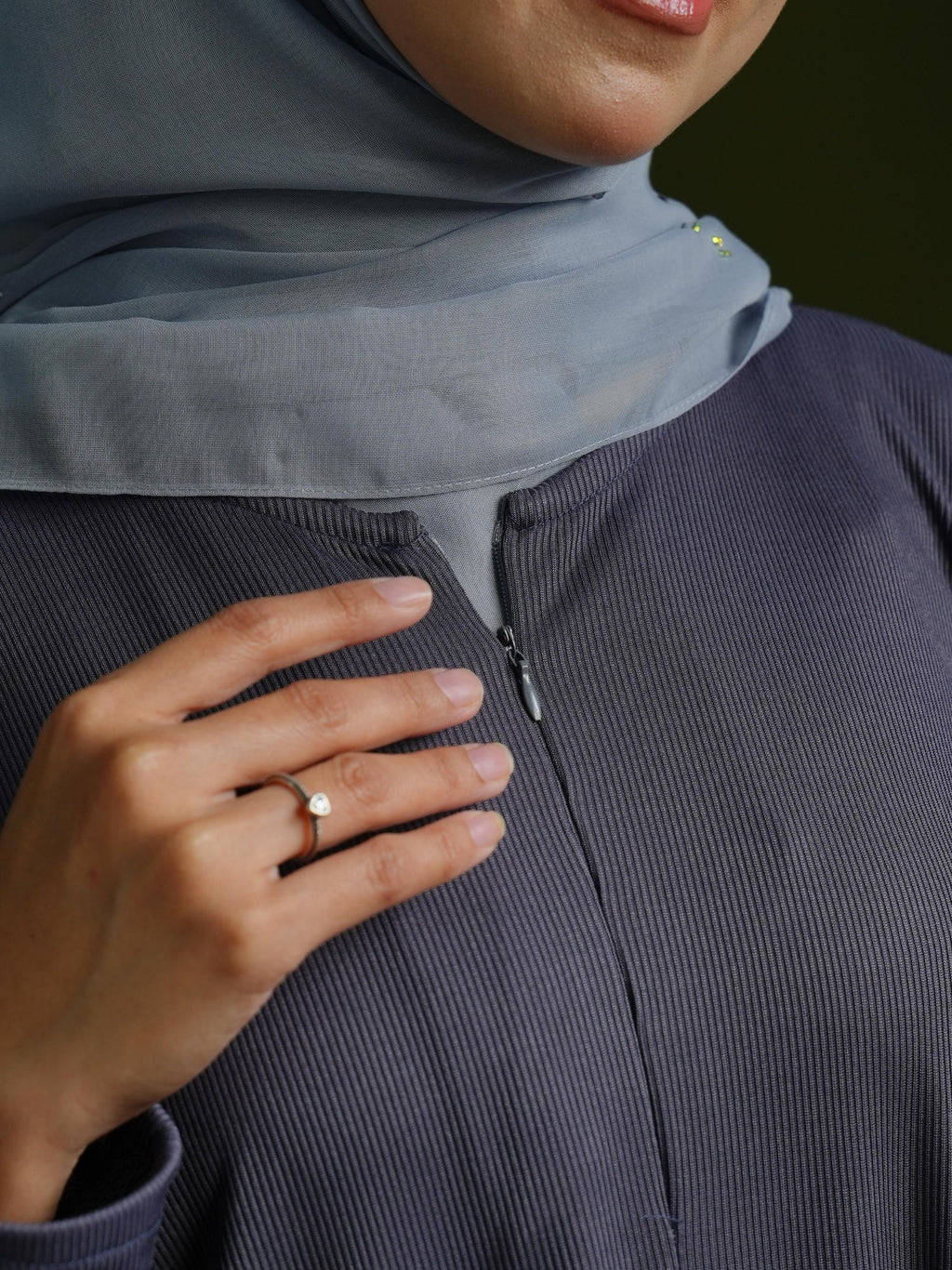 HIJRA MOM IN CHARCOAL GREY