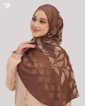 DALILA SHAWL IN COCOA IVY