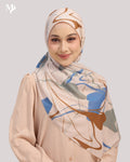 DALILA SHAWL IN CREAM MARBLE