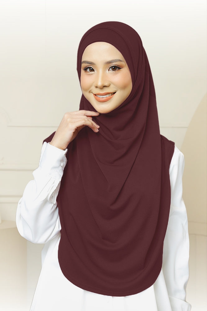 NAURA INSTANT IN DARK MAROON