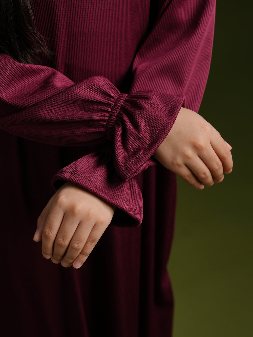 HIJRA KIDS IN DARK MAROON