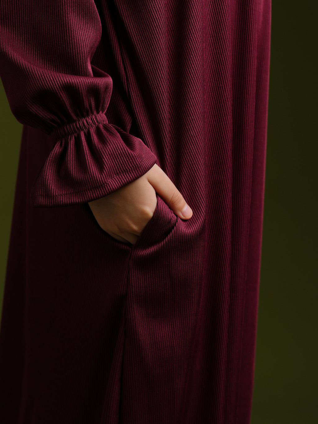 HIJRA KIDS IN DARK MAROON