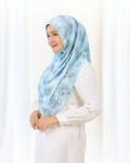 NUHA PRINTED IN WINTER BLUE