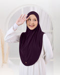 AFYA HIJAB IN DARK PURPLE