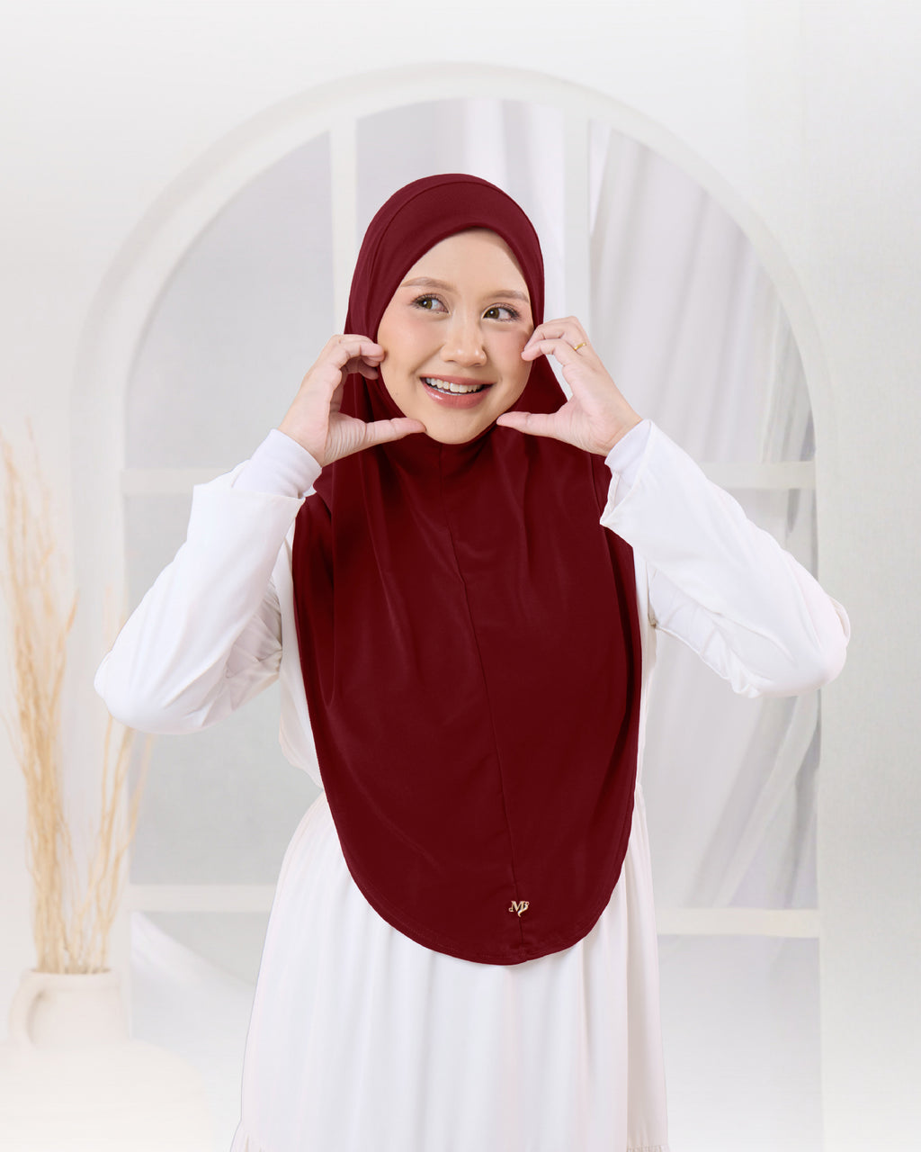 AFYA HIJAB IN BARN RED