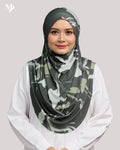 ZARA PRINTED IN GREEN SMOKE