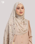 DALILA SHAWL IN IVORY VINE