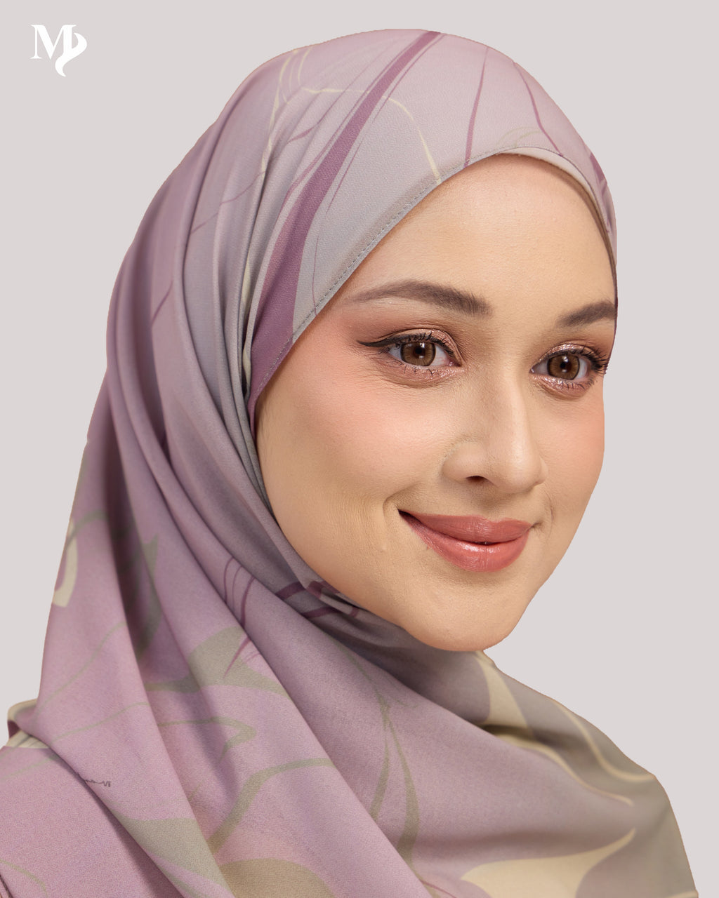 DALILA SHAWL IN LAVENDER MARBLE