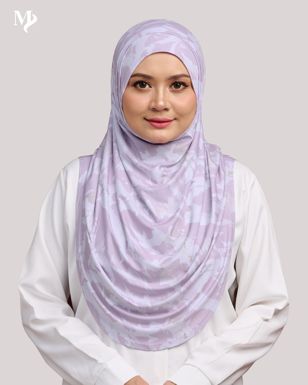 ZARA PRINTED IN LILAC MARBLE