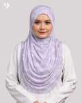 ZARA PRINTED IN LILAC MARBLE