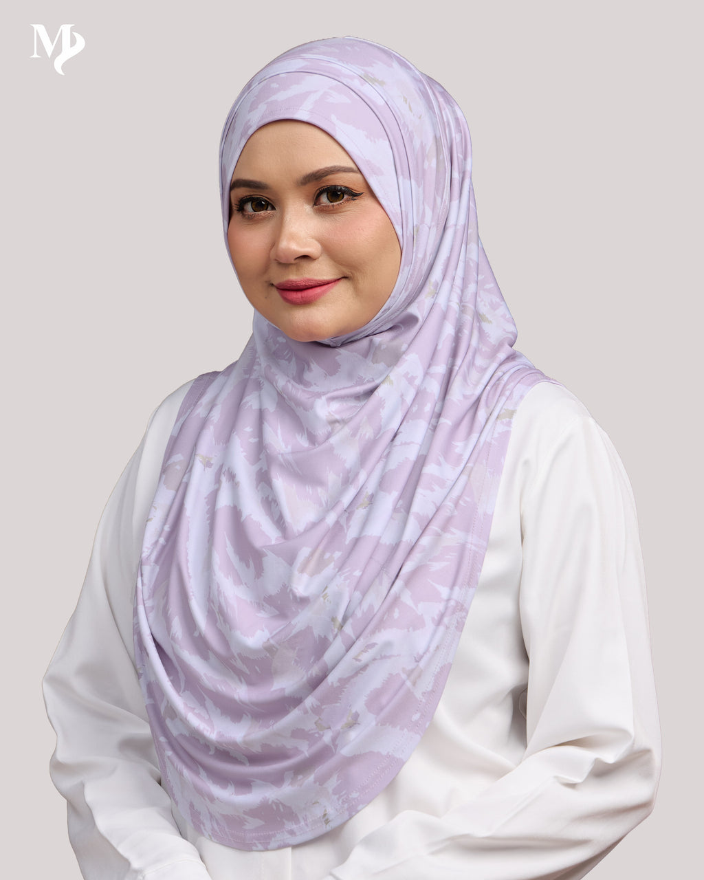 ZARA PRINTED IN LILAC MARBLE