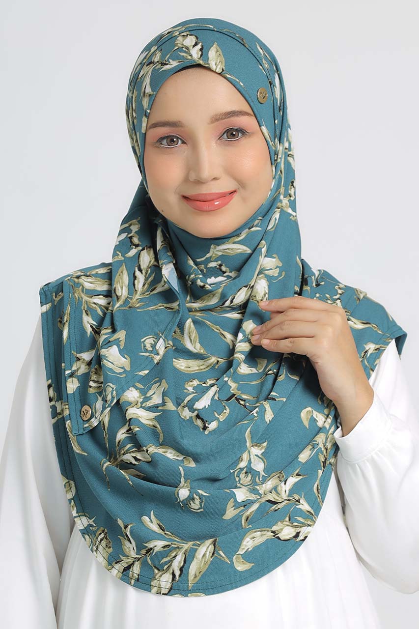 STELLA PRINTED IN MALLARD GREEN