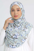 STELLA PRINTED IN MILKY GREEN