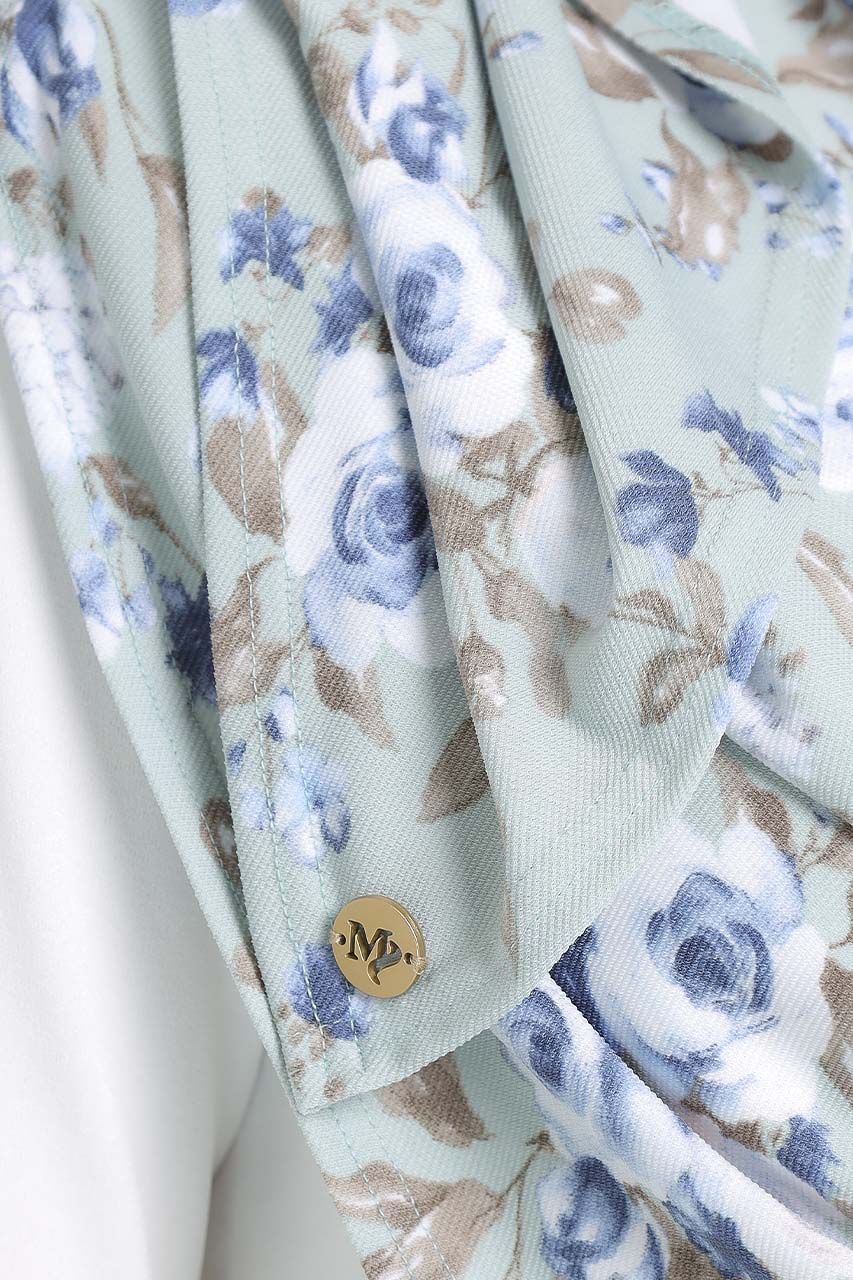 STELLA PRINTED IN MILKY GREEN