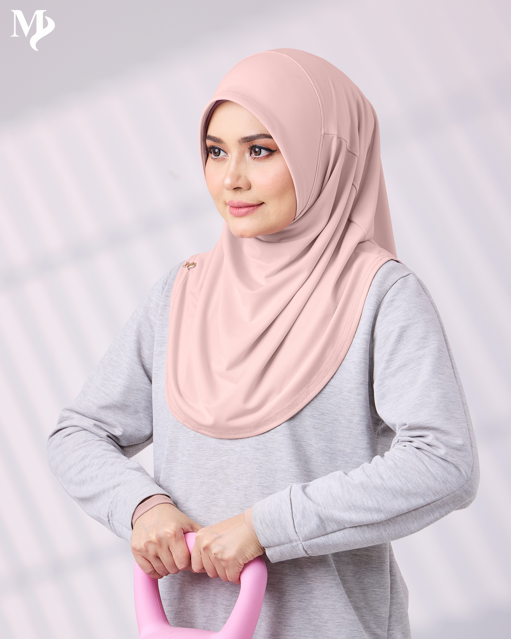 NAFAS SARUNG IN PEARL PINK
