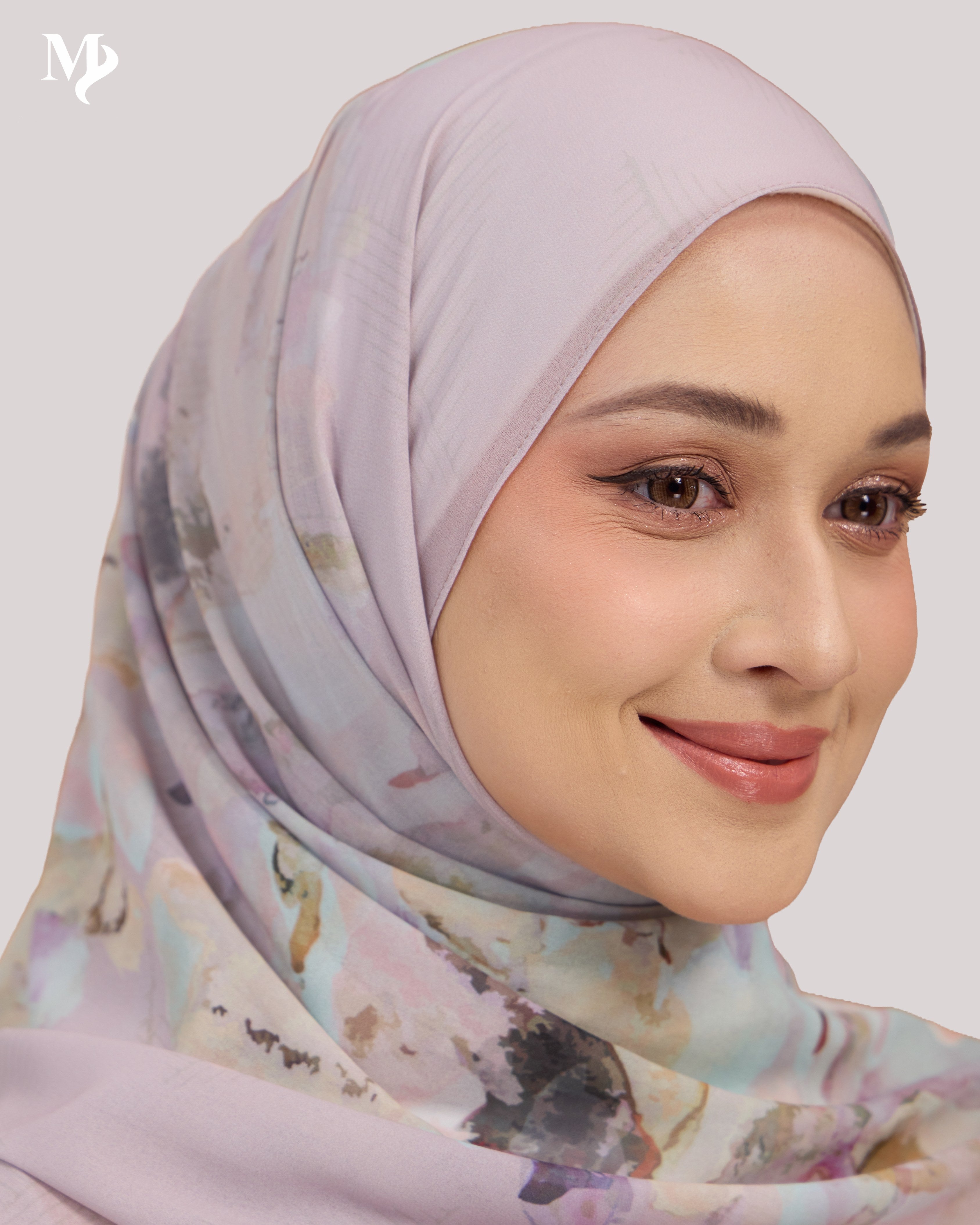 DALILA SHAWL IN PINK PEONY