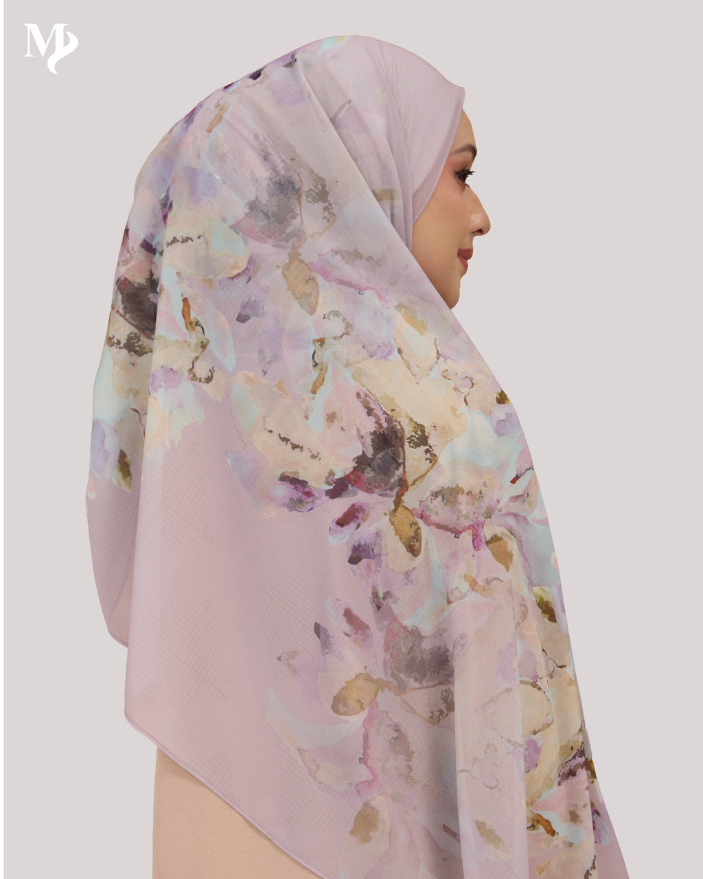 DALILA SHAWL IN PINK PEONY