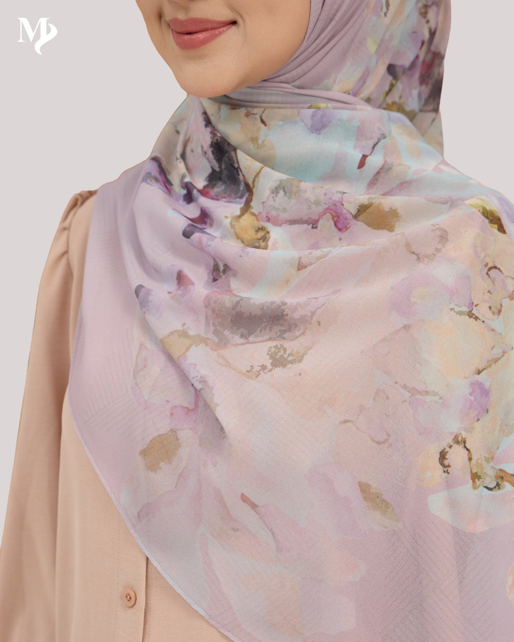 DALILA SHAWL IN PINK PEONY