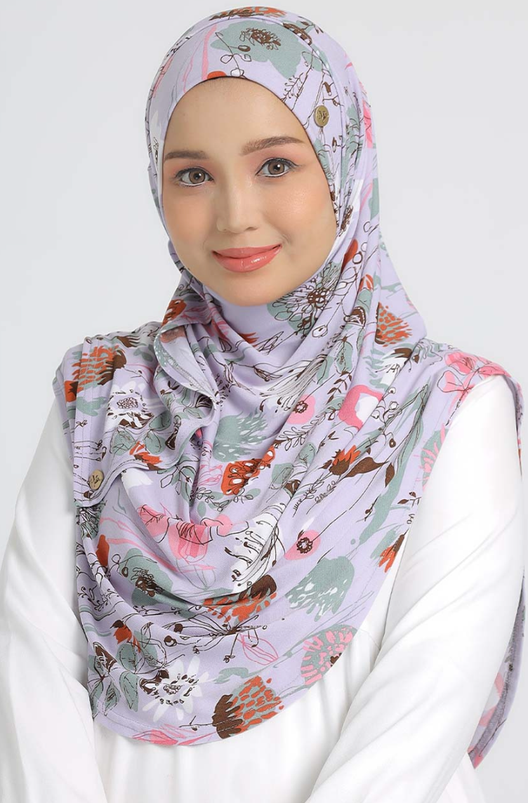 STELLA PRINTED IN LILAC BREEZE