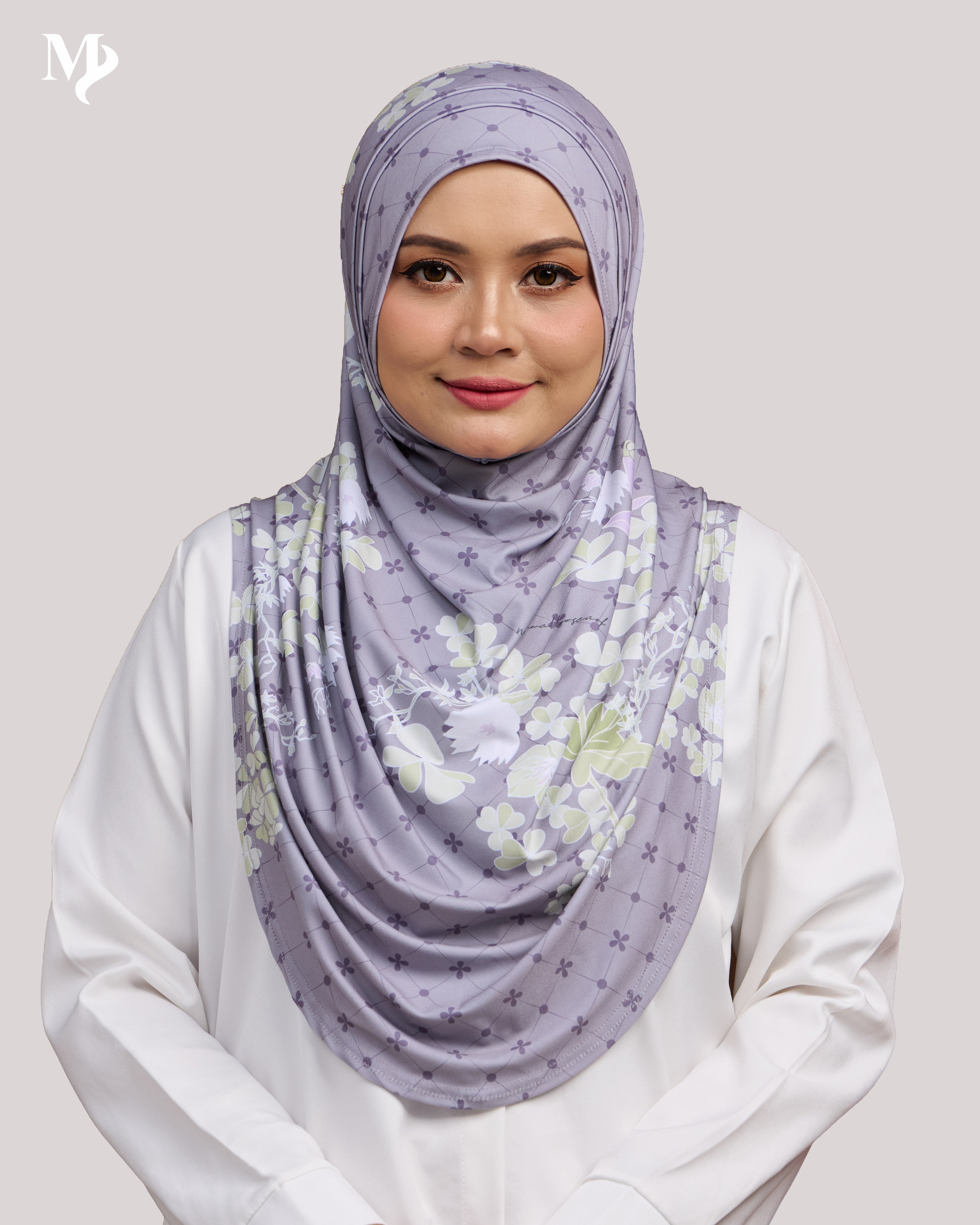 ZARA PRINTED IN VIOLET BLOOM
