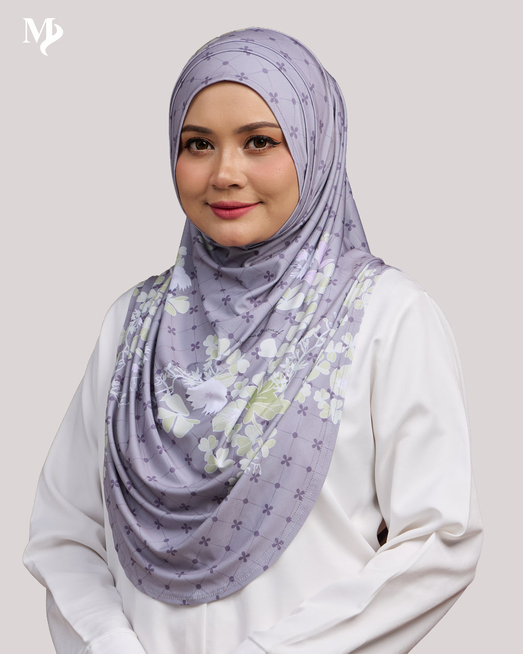 ZARA PRINTED IN VIOLET BLOOM