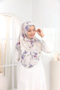 NUHA PRINTED IN OYSTER WHITE