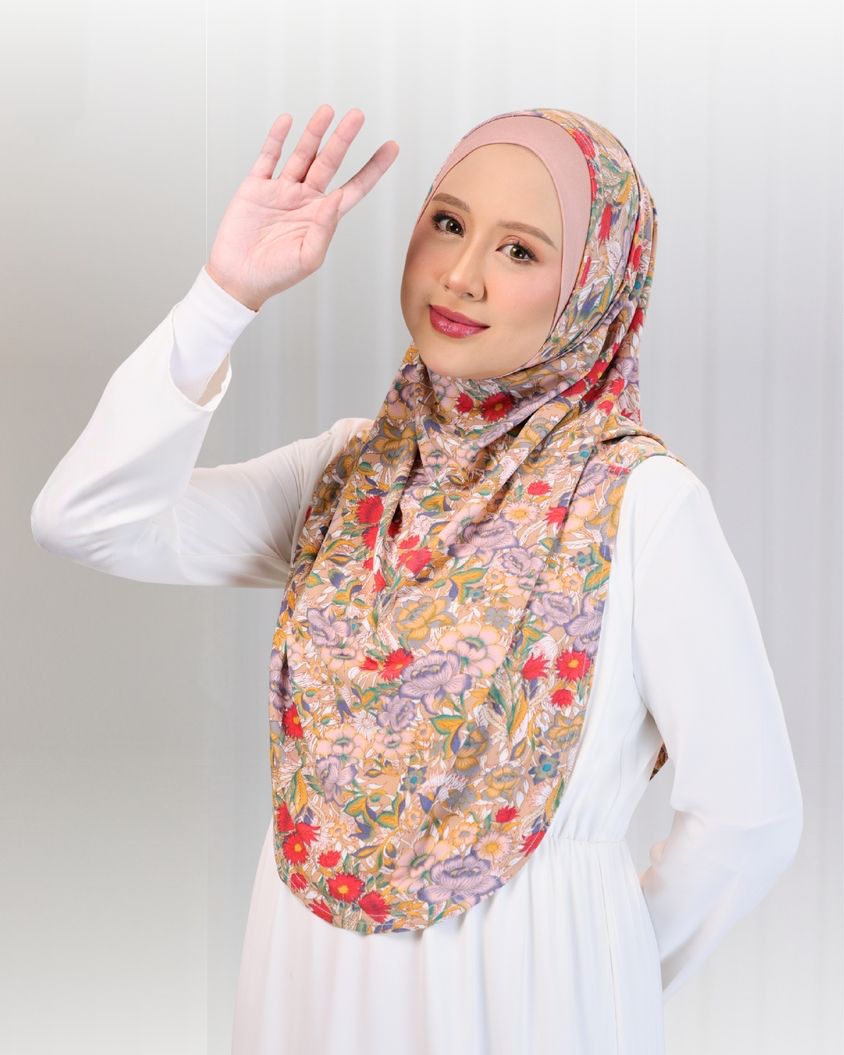 SHIYA HIJAB IN BLUSH PEACH