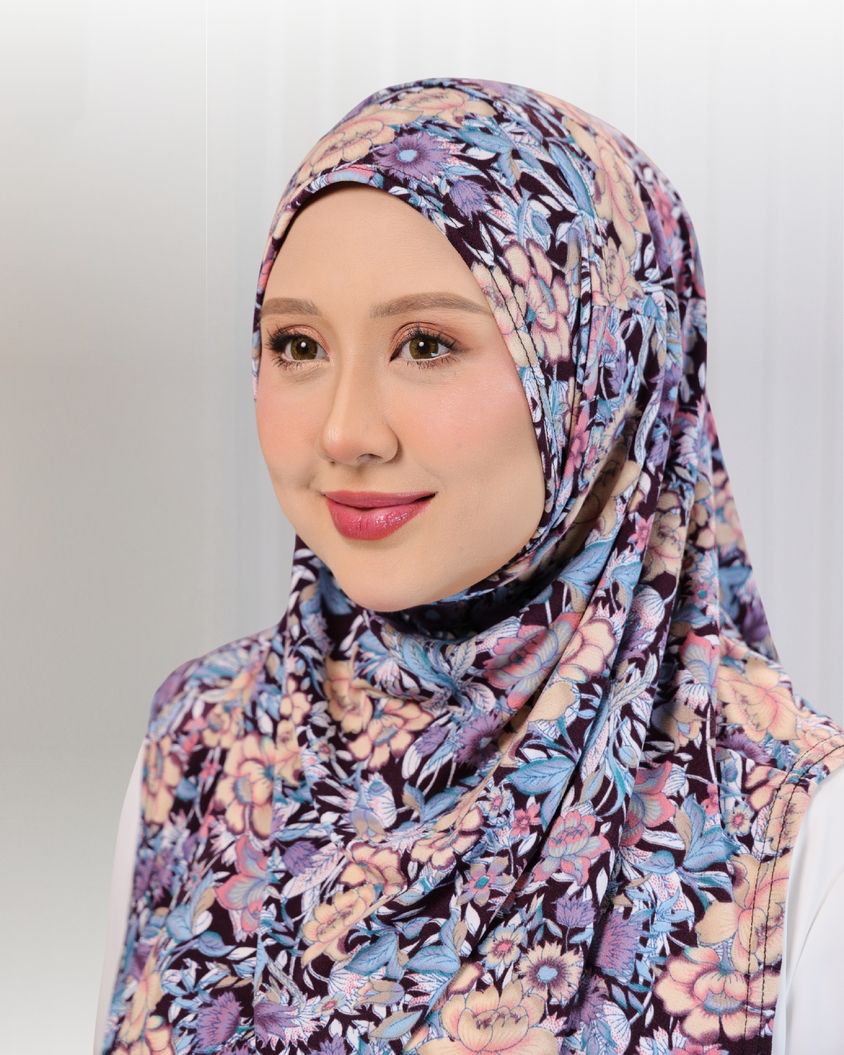 SHIYA HIJAB IN DEEP PURPLE