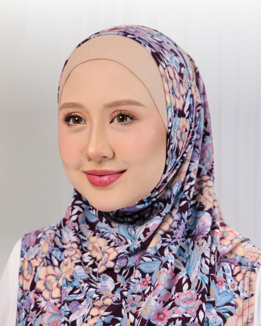 SHIYA HIJAB IN DEEP PURPLE