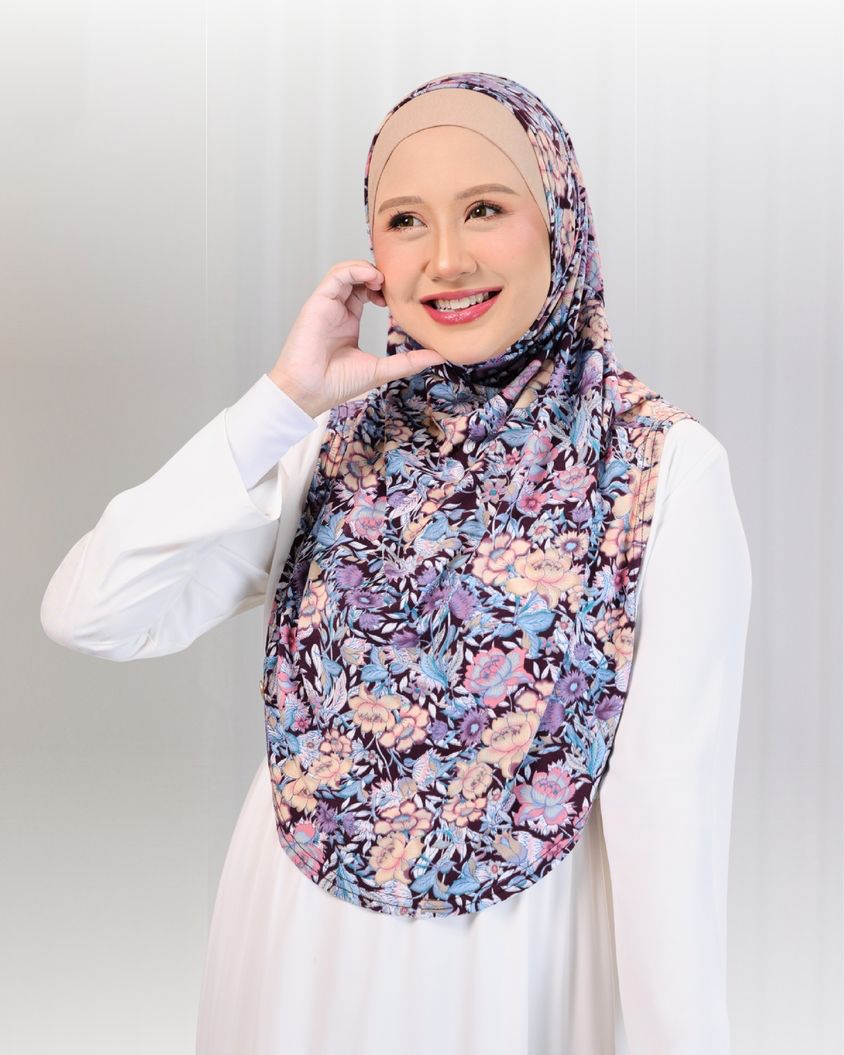 SHIYA HIJAB IN DEEP PURPLE