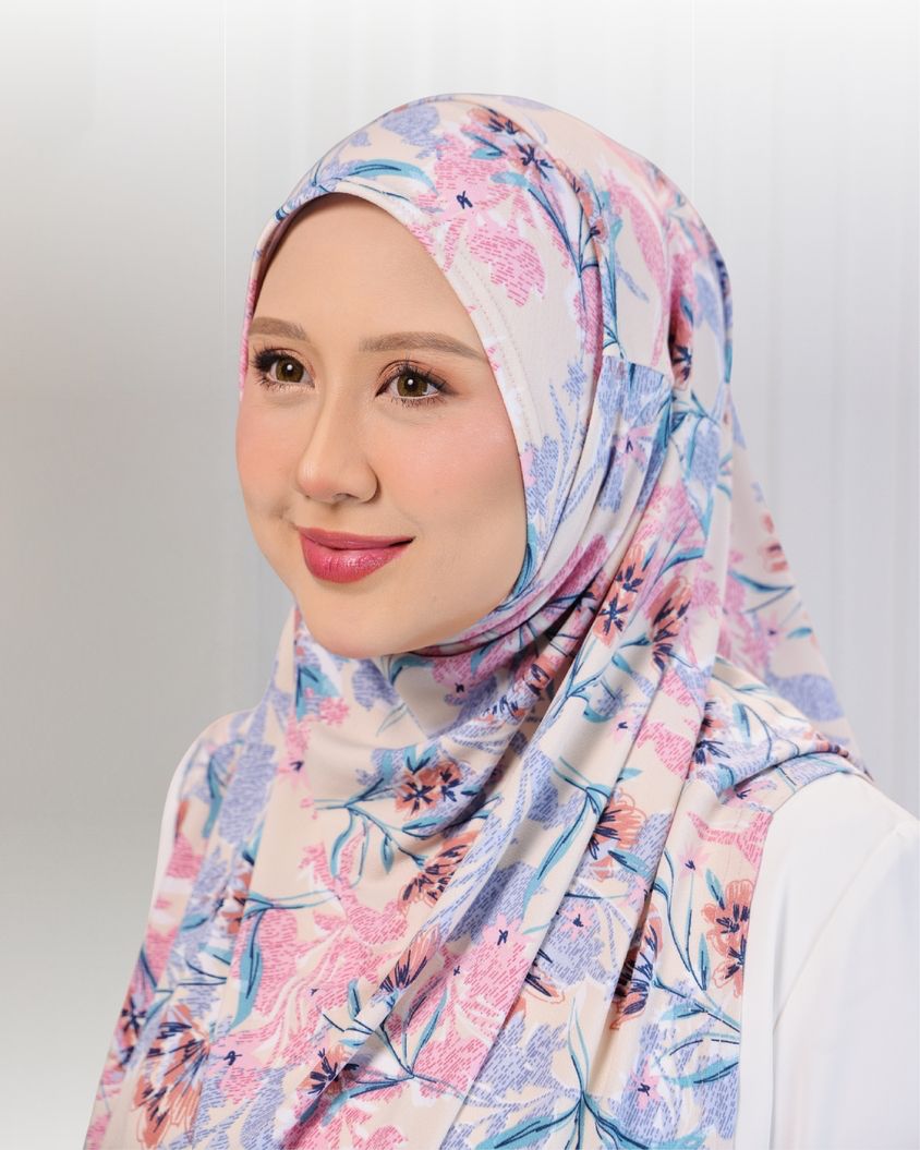SHIYA HIJAB IN PASTEL PINK