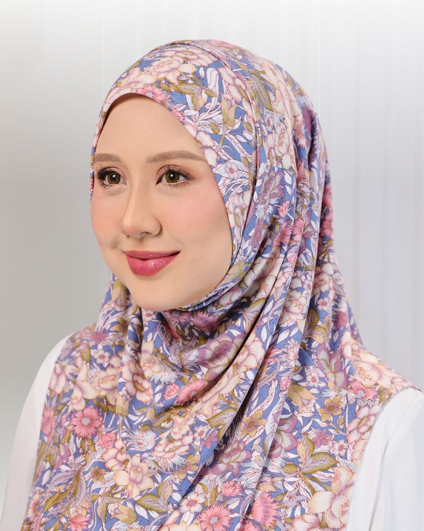 SHIYA HIJAB IN PINKY BLUE