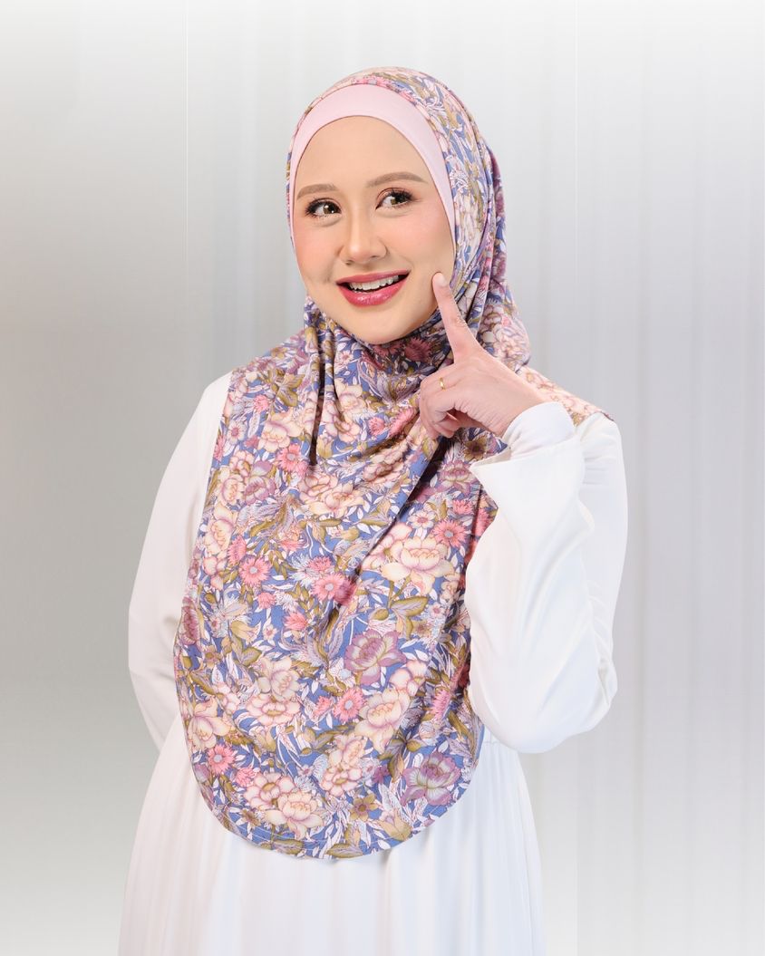 SHIYA HIJAB IN PINKY BLUE