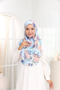 NUHA PRINTED IN LIGHT BLUE