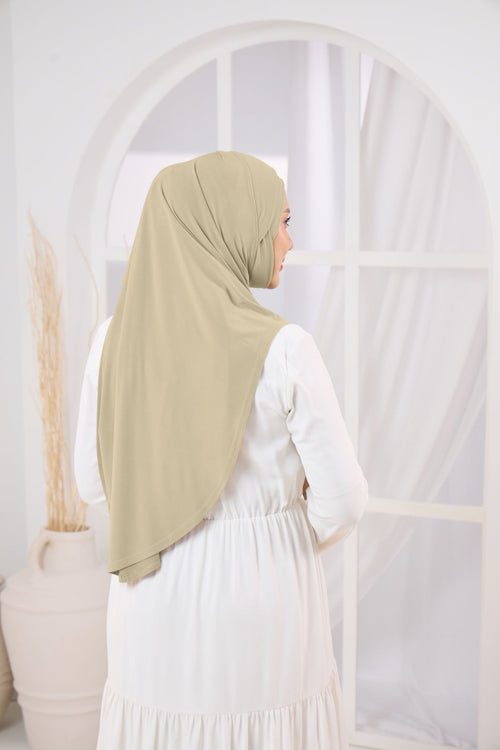 AFYA HIJAB IN BUTTERNUT