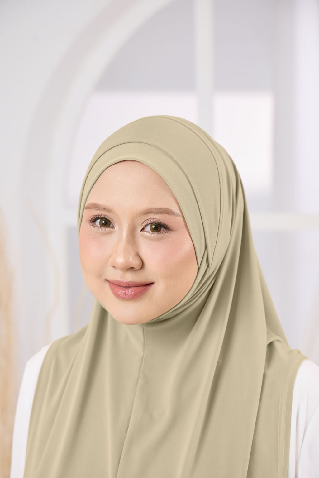 AFYA HIJAB IN BUTTERNUT