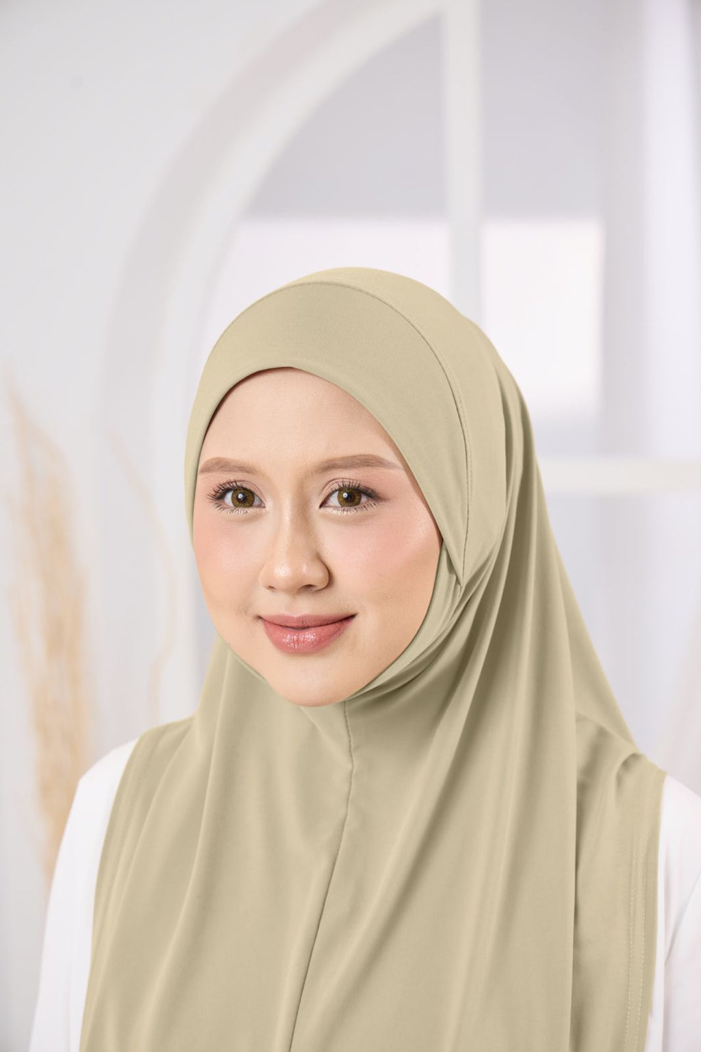 AFYA HIJAB IN BUTTERNUT