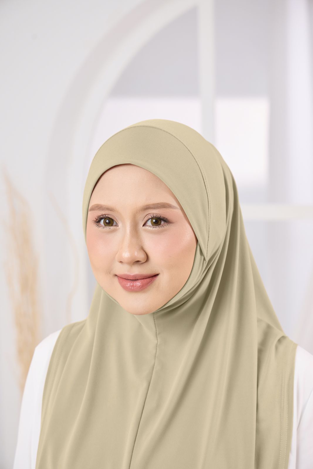 AFYA HIJAB IN BUTTERNUT