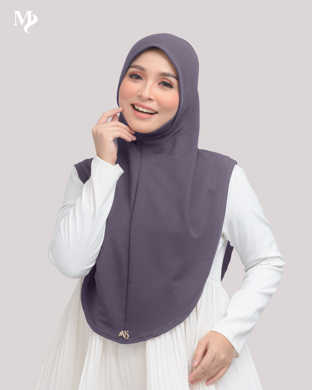 MARYAM SARUNG IN DUSTY PURPLE