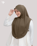 MARYAM SARUNG IN EARTHY BROWN