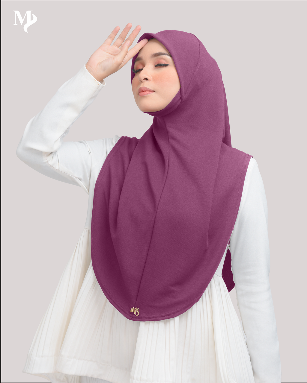 MARYAM SARUNG IN MULBERRY